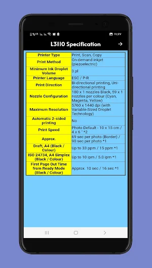 epson L3110 user guide Screenshot 1