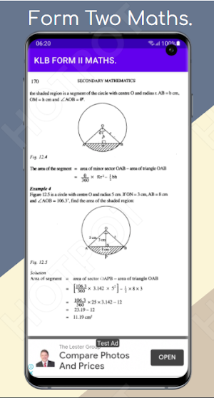 Mathematics: Klb Form 2 notes. Screenshot 3