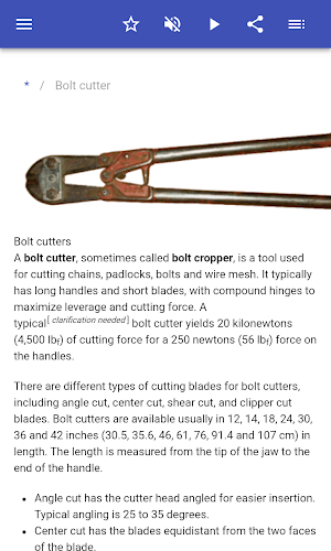 Hand tools Screenshot 1