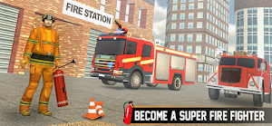 Fire Truck Rescue Simulator 3D Screenshot 0