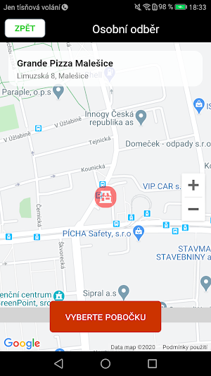 Grande Pizza Malešice Screenshot 1