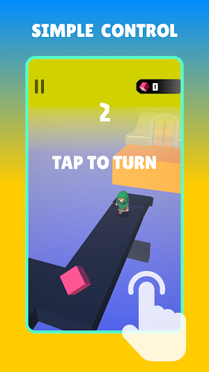 Zig Zag Warrior: Mirror Cam Screenshot 1