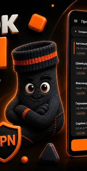 Носок ВПН Screenshot 1