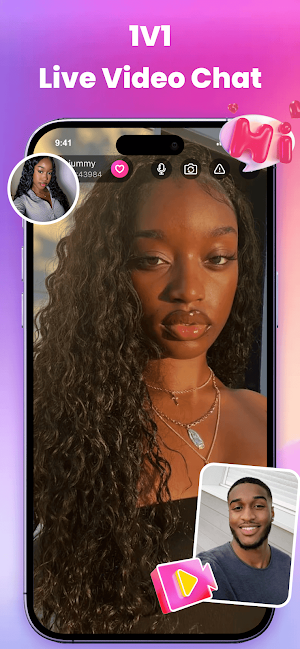 Allure: 1v1 Live Video Chat Screenshot 0