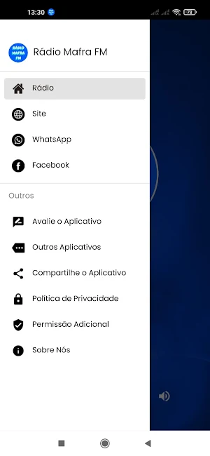Rádio Mafra FM Screenshot 2