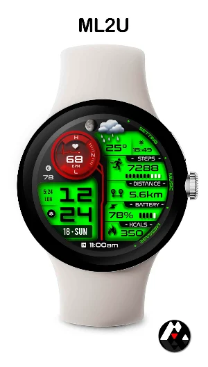 ML2U 263 Watch Face Screenshot 2