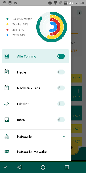 Terminplaner deutsch mit Countdown - Expektan Screenshot 2