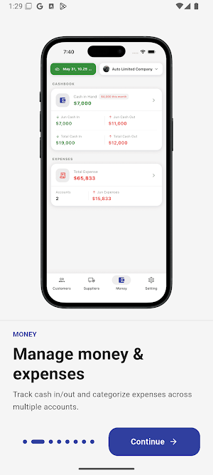 Khata Connect: CashBook Screenshot 1