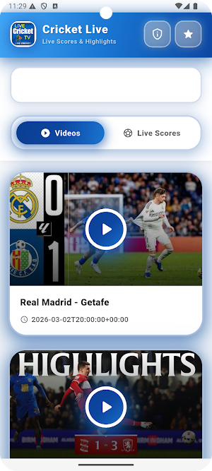 Cricket Live TV Screenshot 1