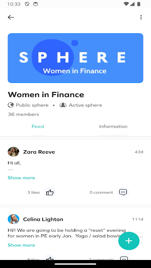 Sphere App Screenshot 2