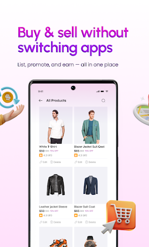 SplashArk: Social Shop & Earn Screenshot 3