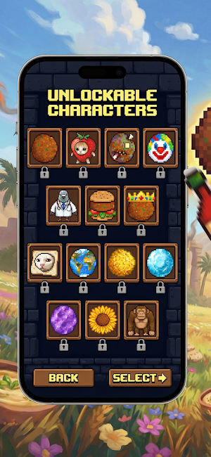 Falafell: Flappy Falafel Game Screenshot 1