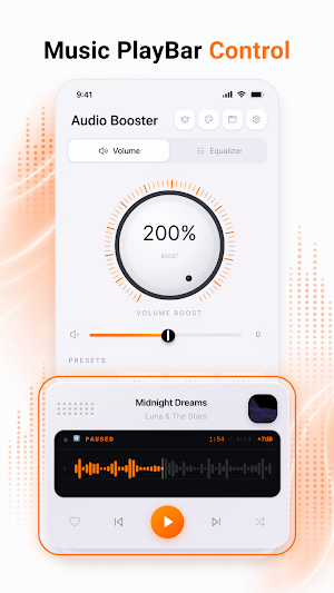 Volume Booster: Bass Equalizer Screenshot 1