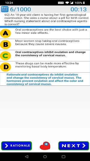 NCLEX-RN Review Questions Screenshot 3