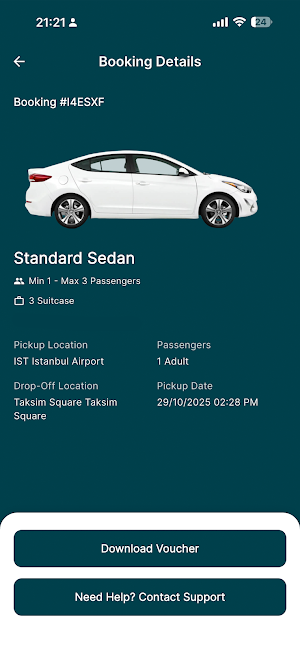 Welcome Port Airport Transfer Screenshot 3