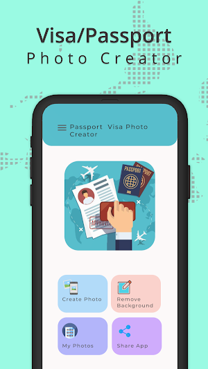 Passport Size Photo Maker App Screenshot 1