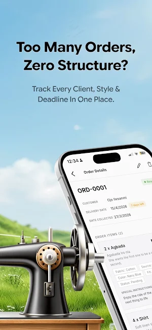 Tailora —Tailor Business App Screenshot 1