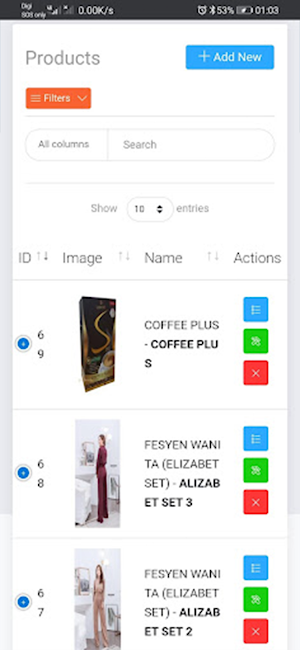 SheNa Mall System Screenshot 2