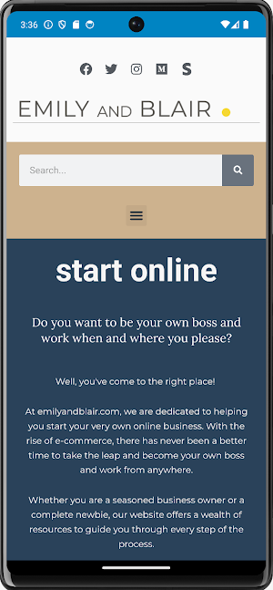 Emilyandblair.com - Guide Screenshot 0