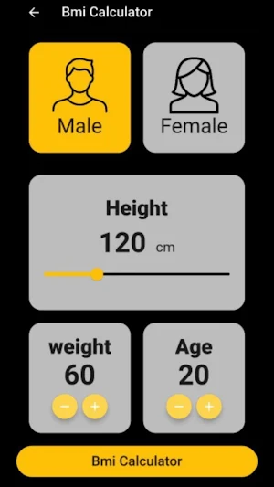 Bmi Calcltor Screenshot 0