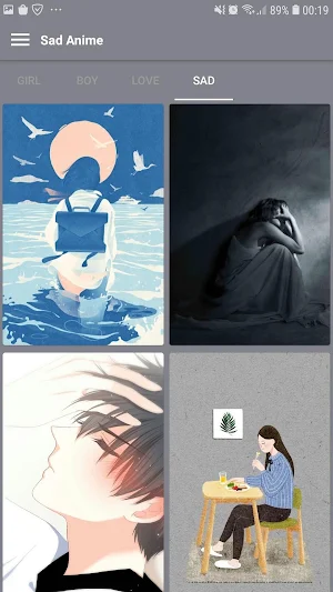 Anime Wallpaper, Anime Girl/Boy/Love/Sad Wallpaper Screenshot 3