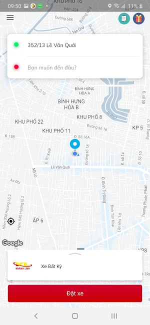 Taxi Khanh Linh Screenshot 1