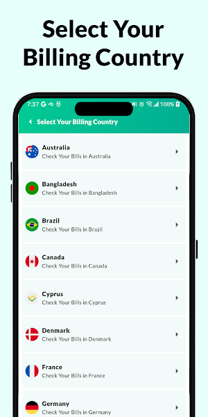 Electricity Bill Checker App Screenshot 0
