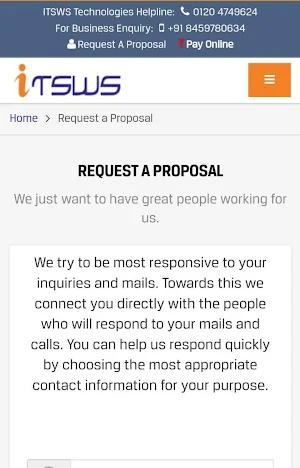ITSWS Technologies Pvt Ltd Screenshot 3