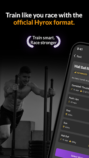 TrainRox - Hyrox Workouts Screenshot 0