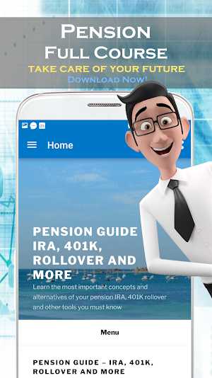 Roth IRA, 401K pension: empowered retirement guide Screenshot 1