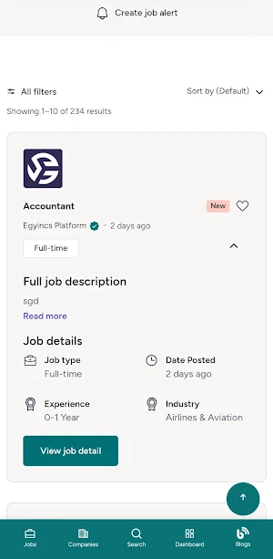 Recru EG – Internships & Jobs Screenshot 3