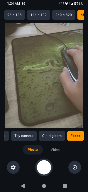 Low Quality Camera: Tiny Files Screenshot 2