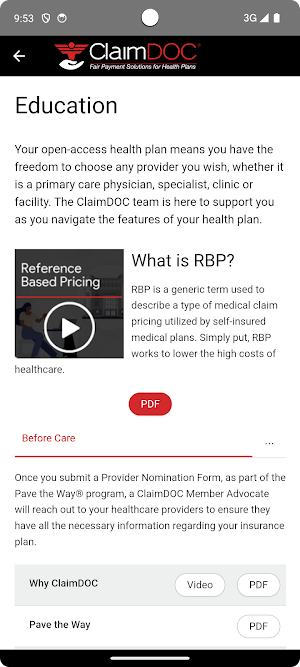 ClaimDOC Screenshot 1