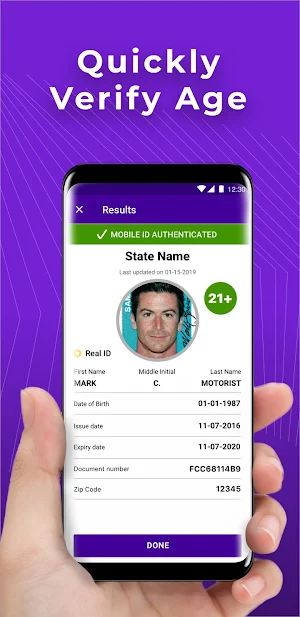Mobile ID Verify Screenshot 3