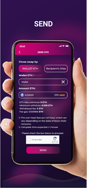 NOW Crypto Wallet Screenshot 1