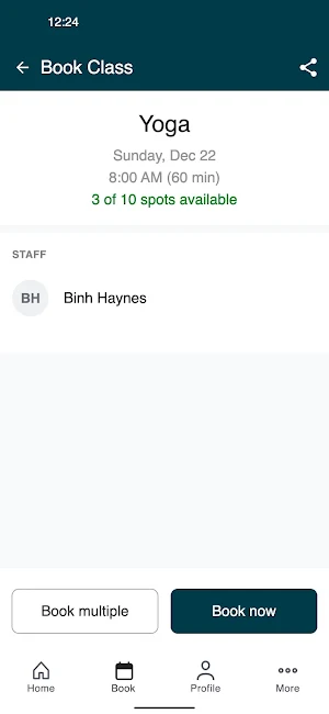 Palo Alto Fitness Club Screenshot 2