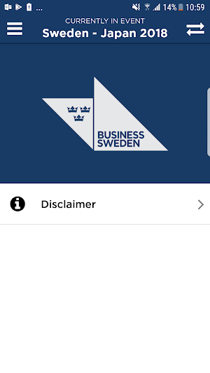 Business Sweden Events Screenshot 1