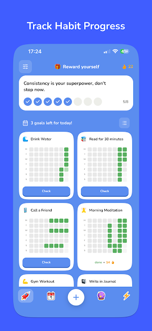Atomic Strides: Habit Tracker Screenshot 1