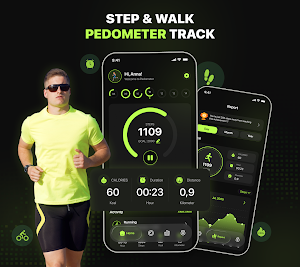 Step & Walk - Pedometer Track Screenshot 0