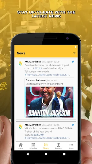 XULA GOLD ATHLETICS Screenshot 3