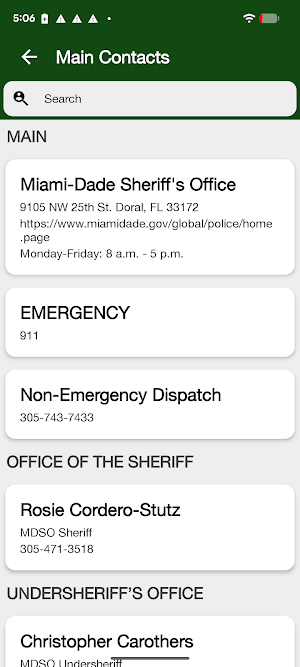 Miami-Dade Sheriff’s Office Screenshot 2