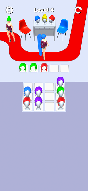 Wig Selection Screenshot 2