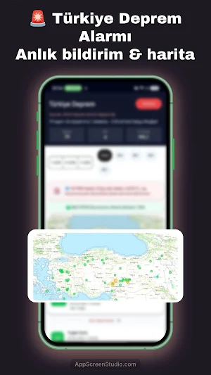 Deprem Uyarı & Son Depremler Screenshot 0