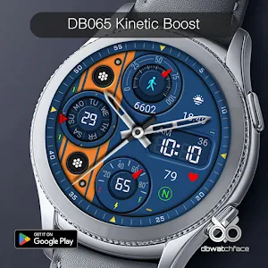 DB065 Kinetic Boost Watch Face Screenshot 3