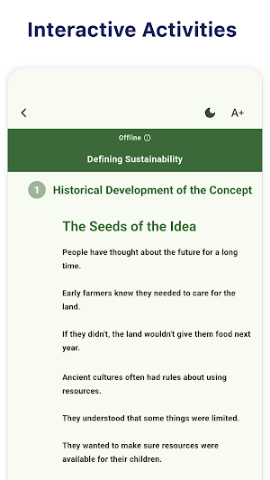 Sustainability Studies Screenshot 2
