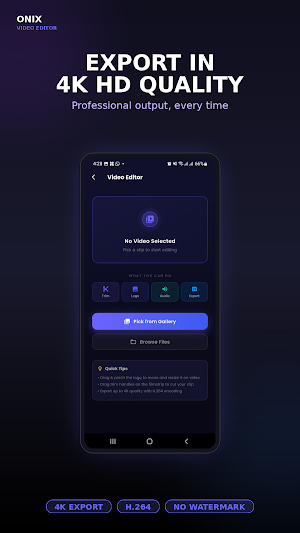 Onix : AI Video Editor app Screenshot 2