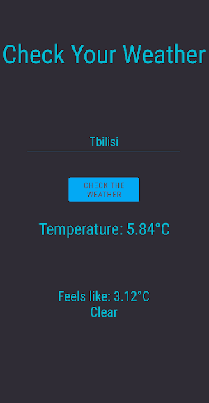 Check Your Weather Screenshot 0