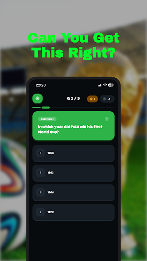 World Football Cup Quiz 2026 Screenshot 0