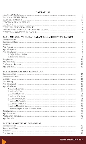 Akidah Akhlak MA Kelas XI 2020 Screenshot 1