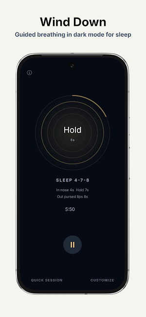 Pure Presence: Breathwork Screenshot 1